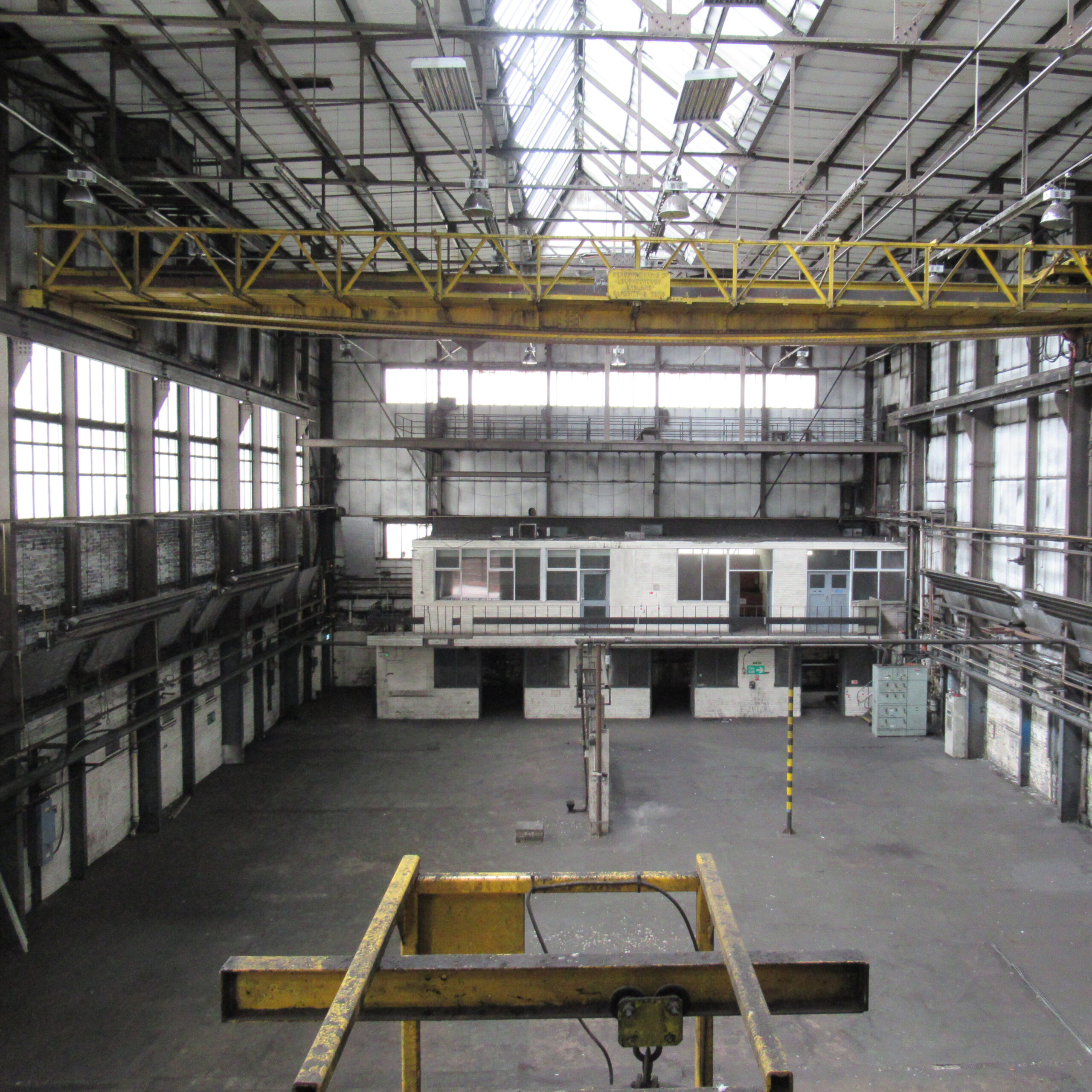 Empty Factory Interior